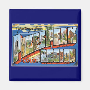 Groeten van Pikes Peak, CO! Magneet