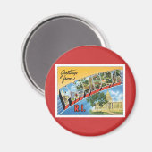 Groeten van Providence, Rhode Island Magneet (Voorkant / Achterkant)