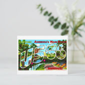 groeten van Route 66 in Missouri Briefkaart (Staand voorkant)