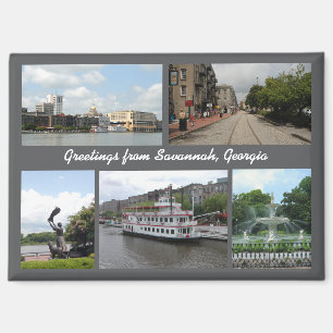 Groeten van Savannah Georgia magneet