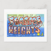 groeten van Seaside Heights, New Jersey Briefkaart (Voorkant)