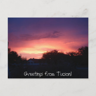 Groeten van Tucson. Briefkaart