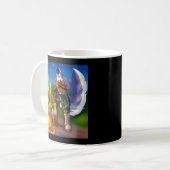 Groeten van Wolf Paradox Coffee Mok (Voorkant links)