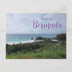Groeten vanuit Bermuda Postcard Beach Briefkaart