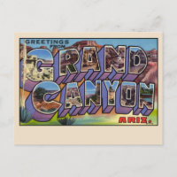 Groeten vanuit The Grand Canyon ansichtkaart