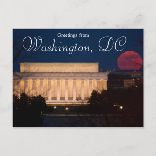 Groeten vanuit Washington DC ansichtkaart Briefkaart