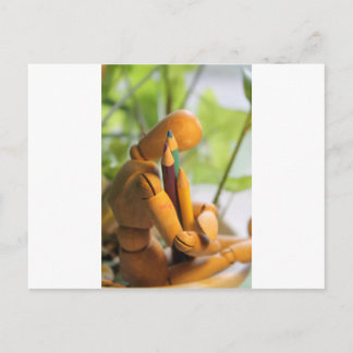 Groeten voor een kunstenaar briefkaart