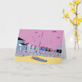 groetkaart kaart (Gele Bloem)