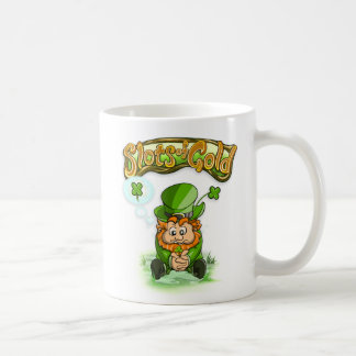Groeven Gold Four Leaf Clover-Mok Koffiemok