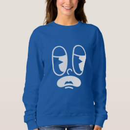 Groggy Glitch Face Trui