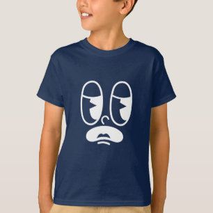 Groggy Glitch Gezicht T-shirt