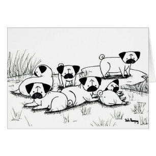 Grognement sauvage de carlin