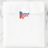 Groised Right - Pro Republikein Ronde Sticker (Tas)