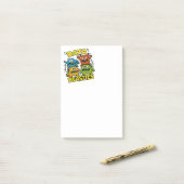 Grommige Data Beestjes Post-it® Notities Notes (Op bureau)