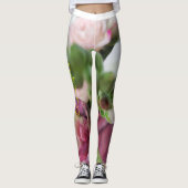 Gröna leggings i unik design  (Voorkant)