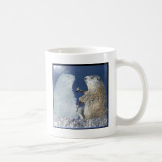Grond dag ijsvorming koffiemok