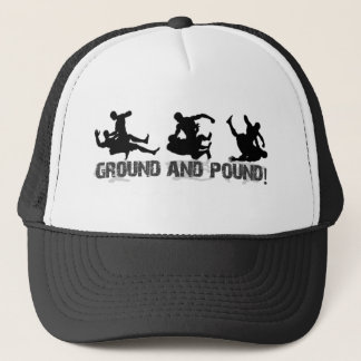Grond en pond lijn trucker pet