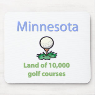 Grond van 10.000 Golfcursussen Muismat