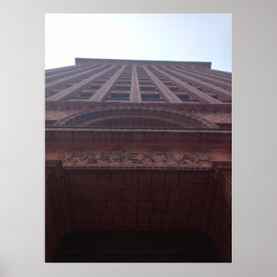 Grondaanzicht van het Guaranty Building Poster