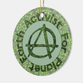 Grondactivist Keramisch Ornament (Links)