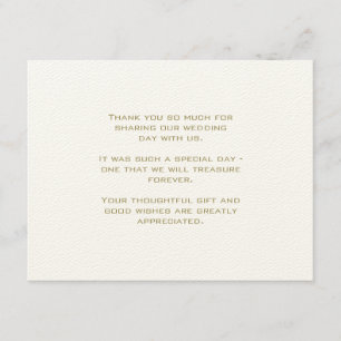 Grondbeginselen : Herb : Thank You kaart