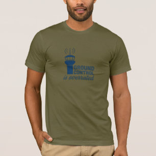 Grondcontrole wordt overschat t-shirt