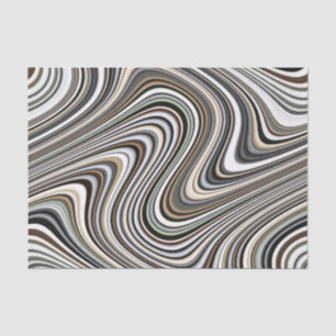 Gronde Abstracte Vormen Tissuepapier