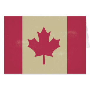 gronder le drapeau canadien