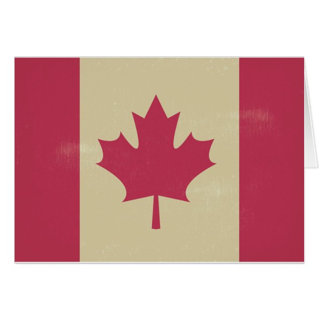 gronder le drapeau canadien (Devant horizontal)
