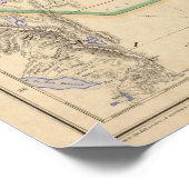 Grondgebied Utah Poster (Hoek)