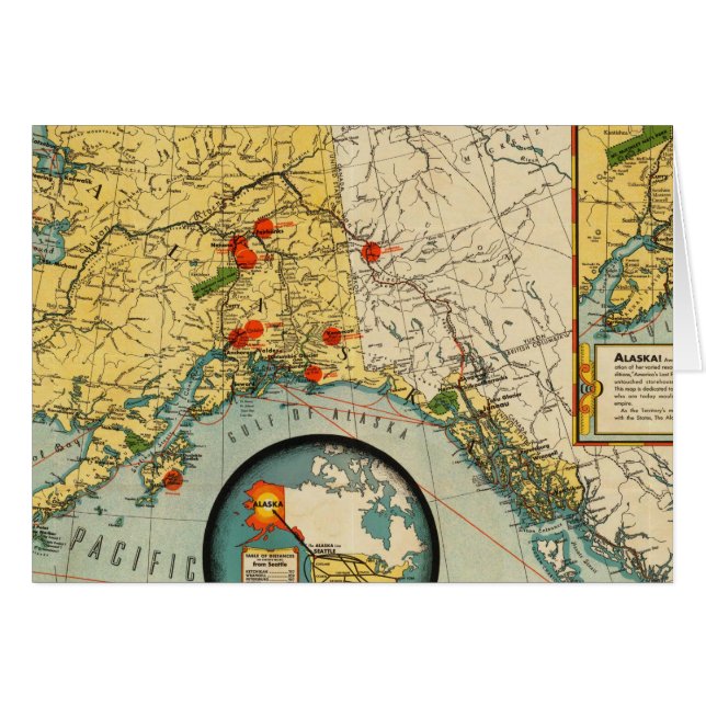 Grondgebied van Alaska (Voorkant Horizontaal)