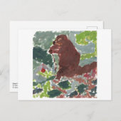 Grondhog briefkaart (Voorkant / Achterkant)