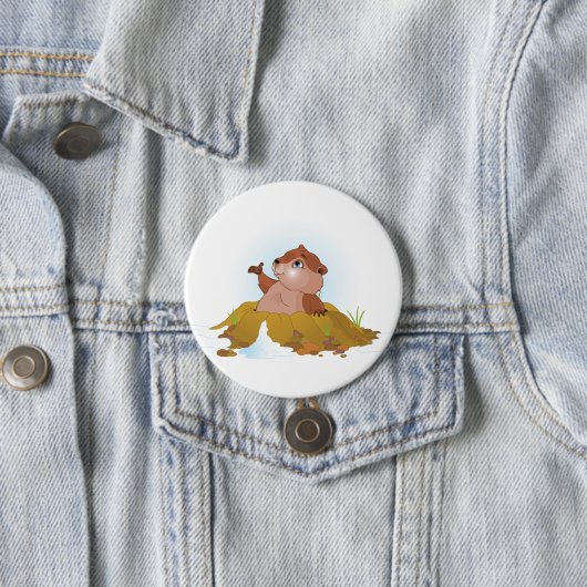 Grondhog Button (In situ)