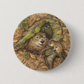 Grondhog Button (Voorkant)