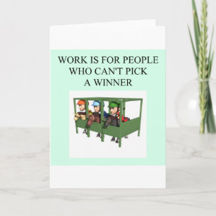 grondig gekweekt paardenrennenontwerp kaart