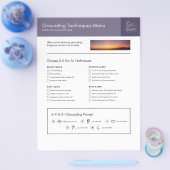 Gronding Toolkit-blad Flyer (Enkel)