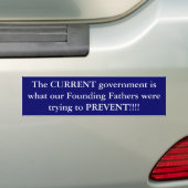 Grondleggers Bumpersticker (Op auto)