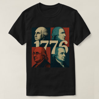 Grondleggers van 1776 t-shirt
