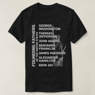 Grondleggers van de Verenigde Staten T-shirt