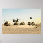 Grondoperatie Irak poster (Voorkant)