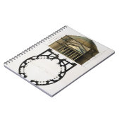 Grondplan en gevel van het Pantheon, Rome, van Notitieboek (Linkerzijde)