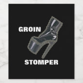 GRONDSTOFFEN WIJN ETIKET (Enkel label)