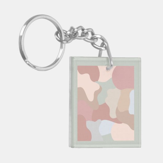 grondtoonvormen sleutelhanger (Voorkant Links)