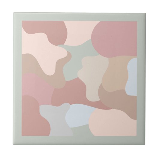 grondtoonvormen tegeltje (Voorkant)