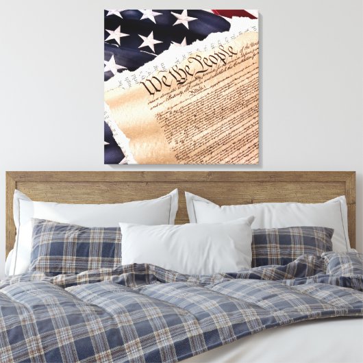 Grondwet Canvas Kunst (Insitu (Slaapkamer))