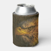 Grondwet met Bald Eagle Blikjeskoeler (Blikje Voorkant)