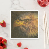 Grondwet met Bald Eagle Servet (Insitu)