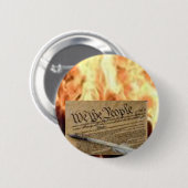 Grondwet Ronde Button 5,7 Cm (Voorkant /achterkant)