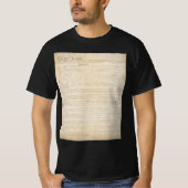 Grondwet van de Verenigde Staten, Wij Het Volk T-shirt (Voorkant)