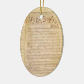 GRONDWET VAN DE VS KERAMISCH ORNAMENT (Links)